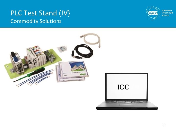 PLC Test Stand (IV) Commodity Solutions IOC 18 PLC Test Stand (IV) Commodity Solutions IOC 18