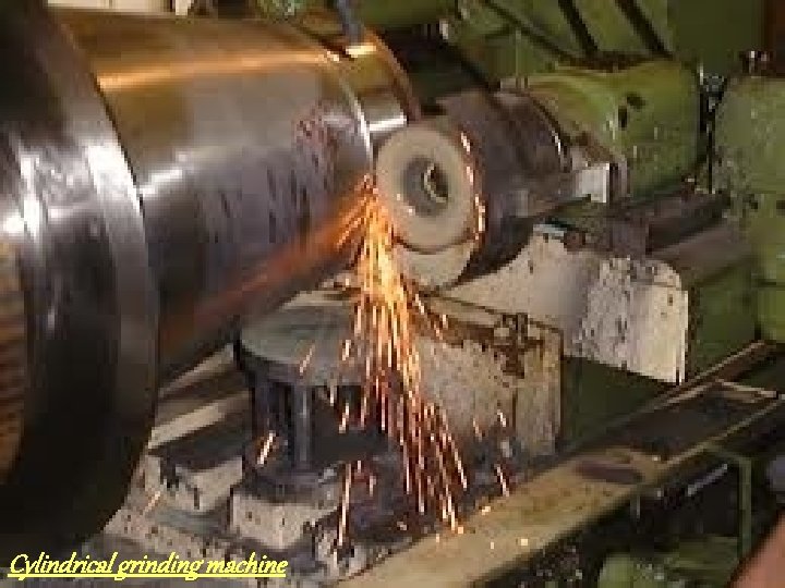 Cylindrical grinding machine 