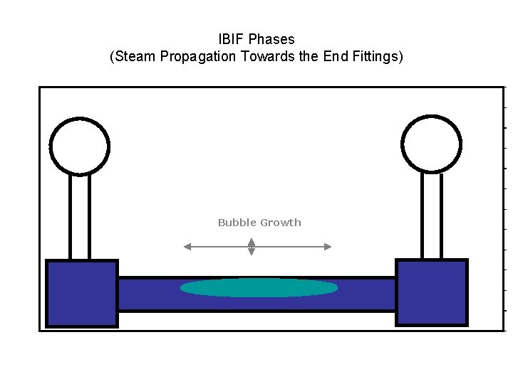 IBIF Phases (Steam Propagation Towards the End Fittings) Bubble Growth IBIF Phases (Steam Propagation Towards the End Fittings) Bubble Growth