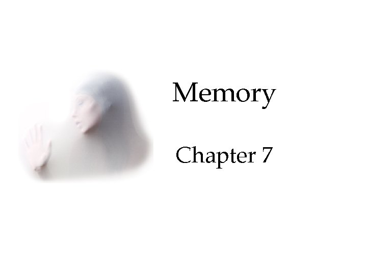 Memory Chapter 7 