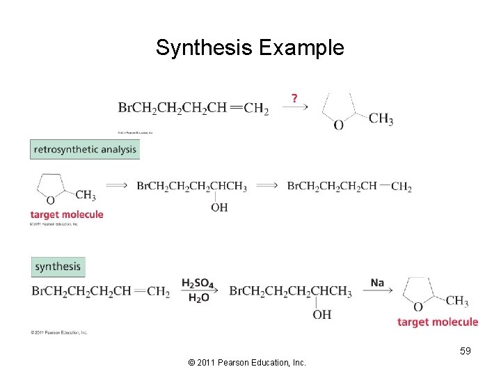 Synthesis Example 59 © 2011 Pearson Education, Inc. 