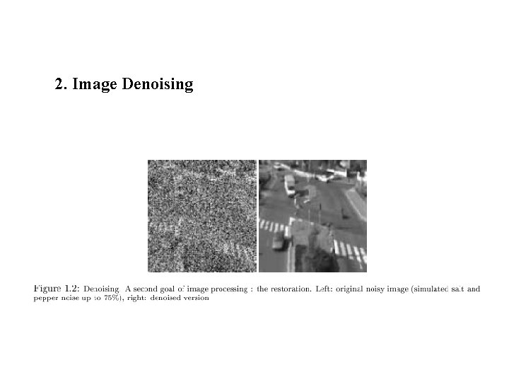 2. Image Denoising 2. Image Denoising