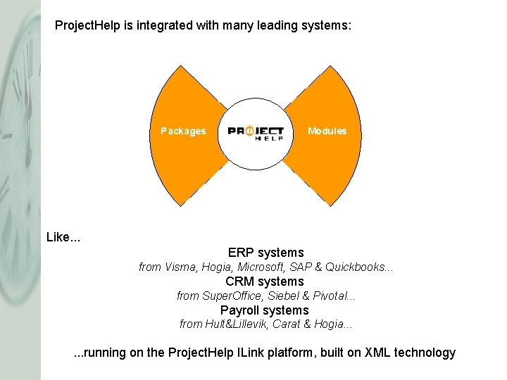 Project. Help is integrated with many leading systems: Packages Modules Integrations Like. . . Project. Help is integrated with many leading systems: Packages Modules Integrations Like. . .