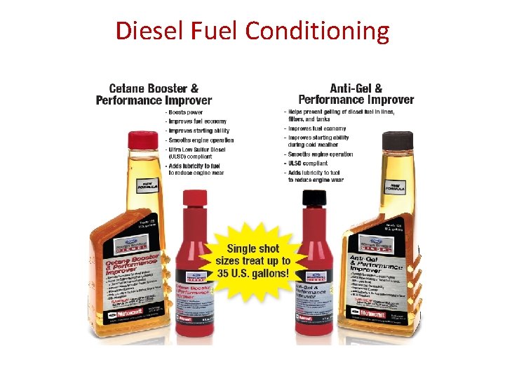 Diesel Fuel Conditioning 