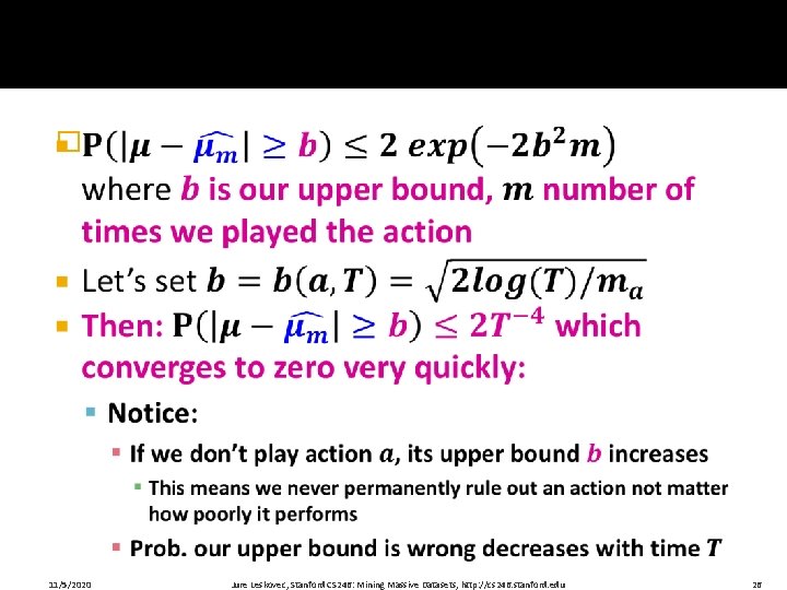 � 11/5/2020 Jure Leskovec, Stanford CS 246: Mining Massive Datasets, http: //cs 246. stanford. � 11/5/2020 Jure Leskovec, Stanford CS 246: Mining Massive Datasets, http: //cs 246. stanford.