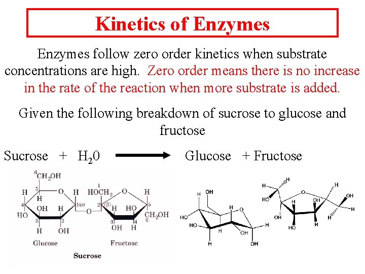 Kinetics of Enzymes follow zero order kinetics when substrate concentrations are high. Zero order