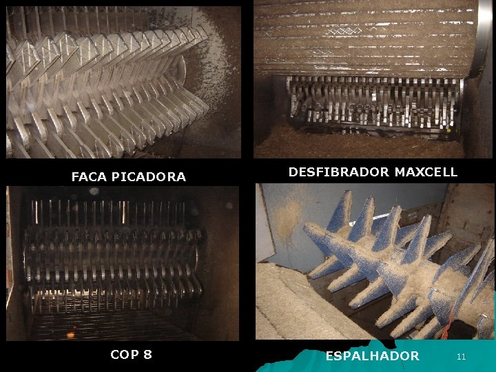 FACA PICADORA DESFIBRADOR MAXCELL COP 8 ESPALHADOR 11 