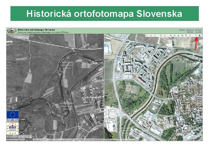 Historická ortofotomapa Slovenska 