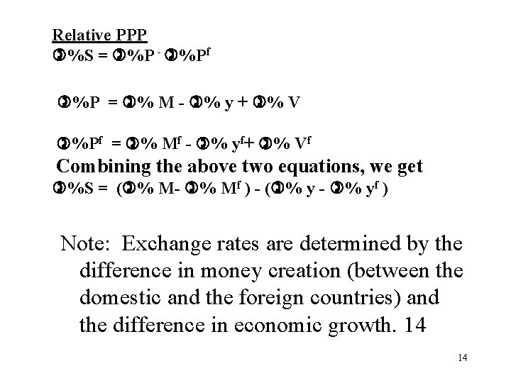 Exchange Rate Dynamicsi Dr J D Han Kings