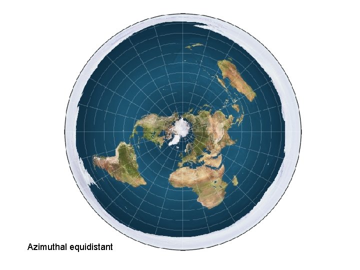 Azimuthal equidistant 