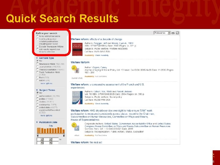Quick Search Results University of Southern California USC LIBRARIES Quick Search Results University of Southern California USC LIBRARIES