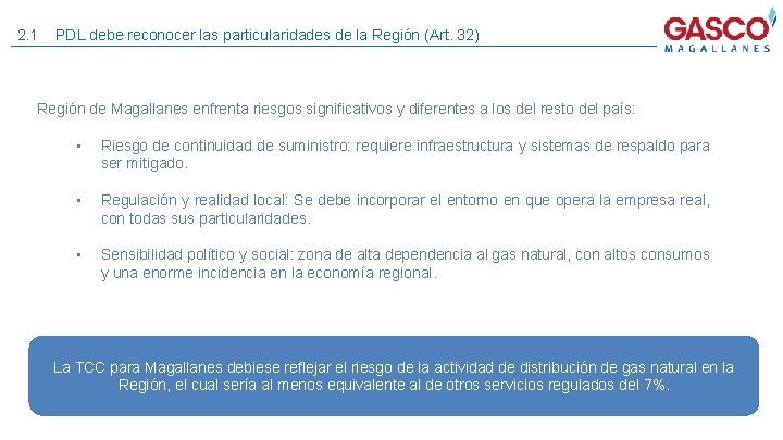 2. 1 PDL debe reconocer las particularidades de la Región (Art. 32) Región de