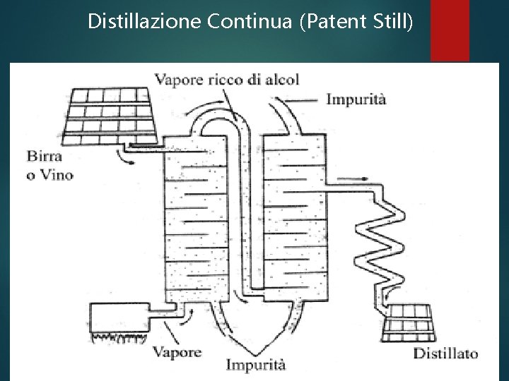 Distillazione Continua (Patent Still) 