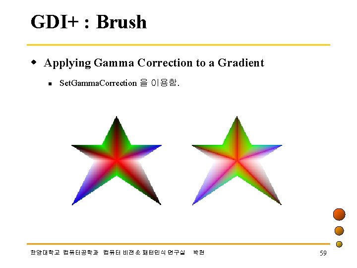 GDI+ : Brush w Applying Gamma Correction to a Gradient n Set. Gamma. Correction