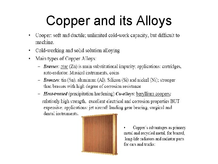 Copper and its Alloys 