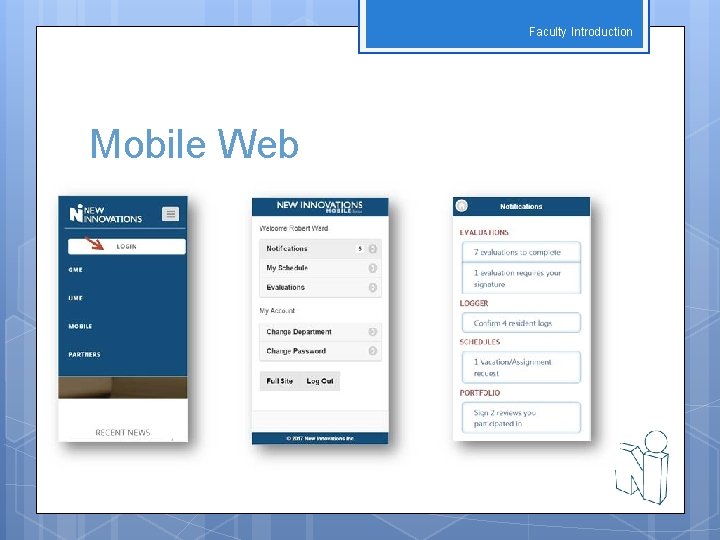 Faculty Introduction Mobile Web 