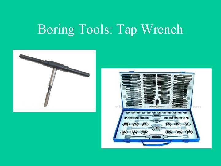 Boring Tools: Tap Wrench 