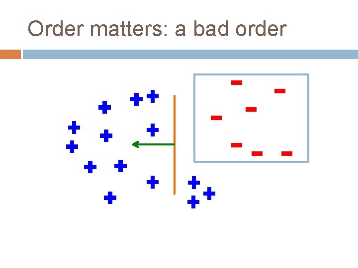 Order matters: a bad order 