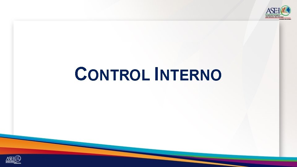 CONTROL INTERNO 