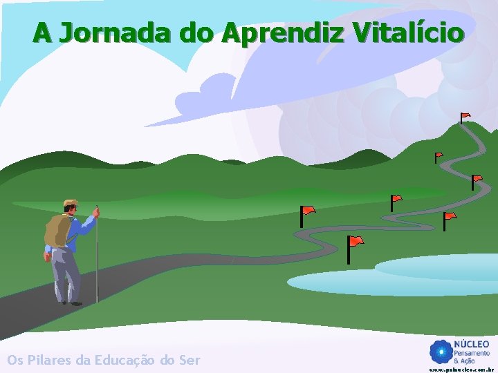 A Jornada do Aprendiz Vitalício Os Pilares da Educação do Ser www. pnlnucleo. com. A Jornada do Aprendiz Vitalício Os Pilares da Educação do Ser www. pnlnucleo. com.