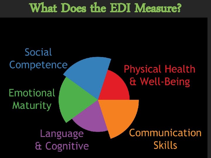 What Does the EDI Measure? 