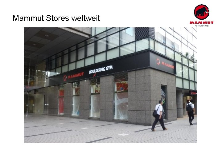 Mammut Stores weltweit 