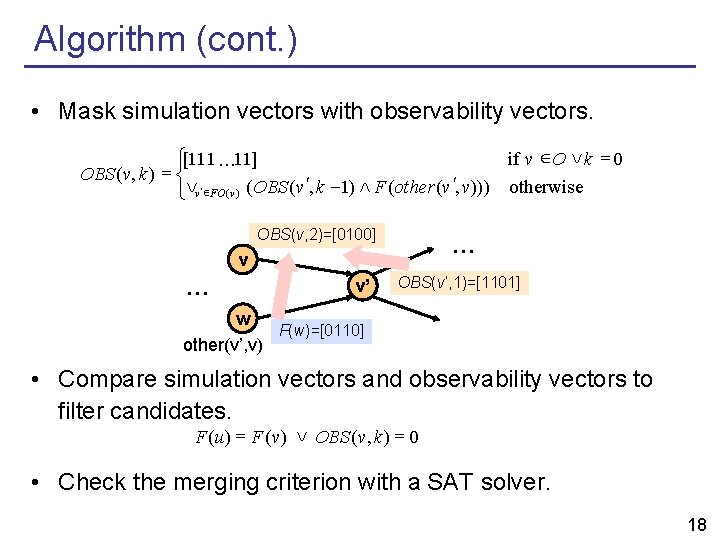 Sat Sweeping With Local Observability Dontcares Nathan Kitchen