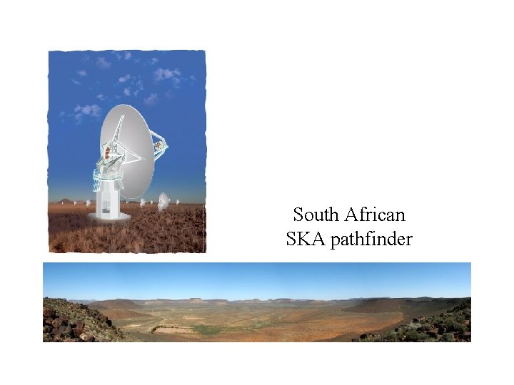 Meer. KAT South African SKA pathfinder 