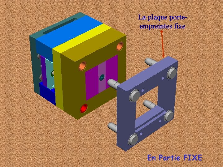 La plaque porteempreintes fixe En Partie FIXE 