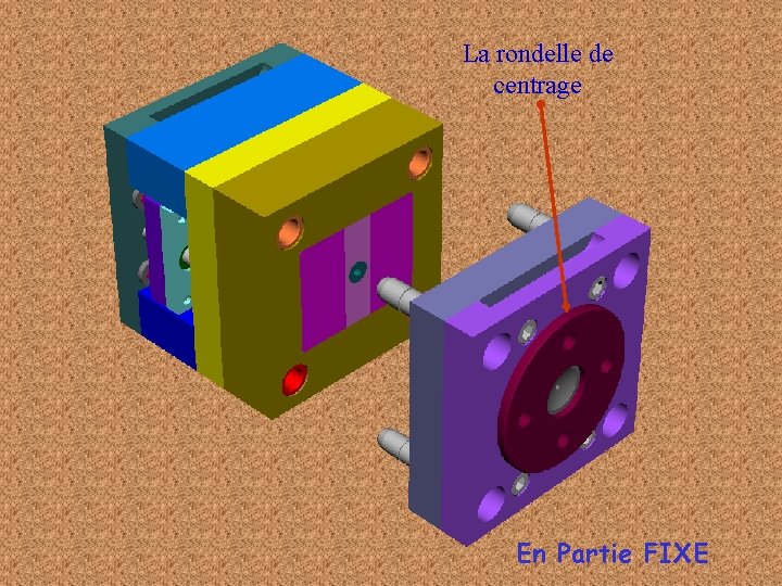 La rondelle de centrage En Partie FIXE 