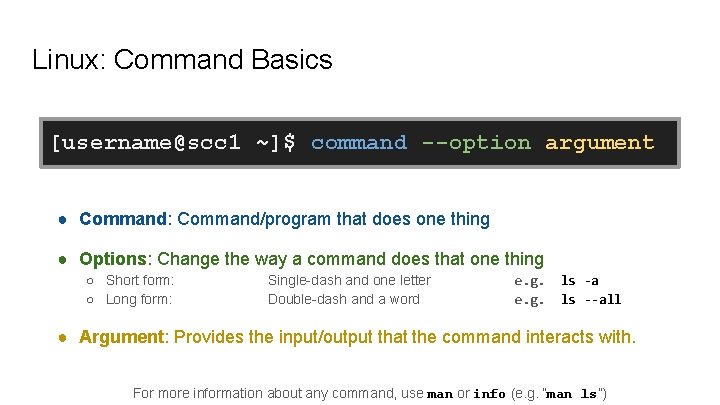 Introduction To Linux Augustine Abaris Research Computing Services