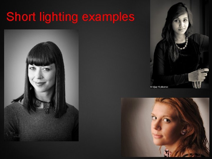 Short lighting examples 