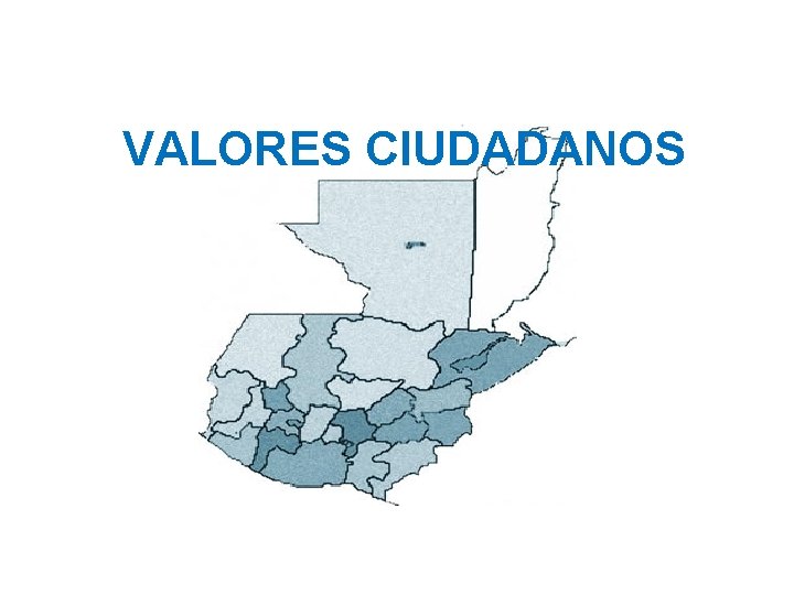 VALORES CIUDADANOS 