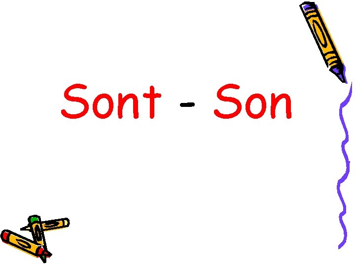 Sont - Son 