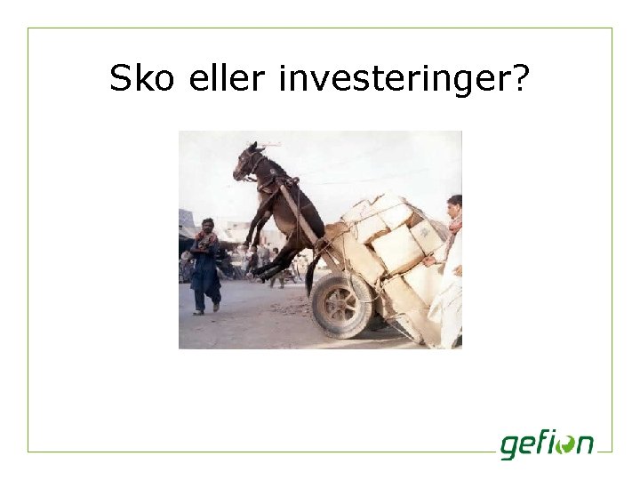 Sko eller investeringer? 