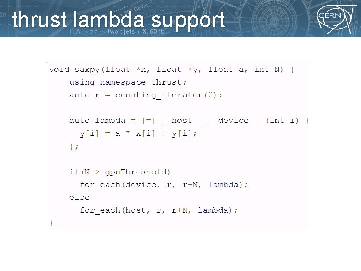 thrust lambda support 