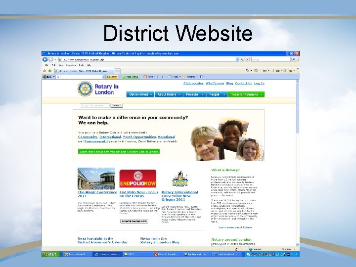 District Website District Website