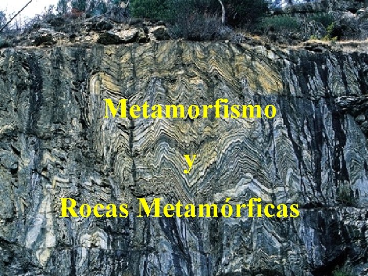 Metamorfismo y Rocas Metamórficas 