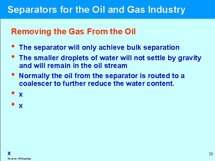  Separators for the Oil and Gas Industry Removing the Gas From the Oil