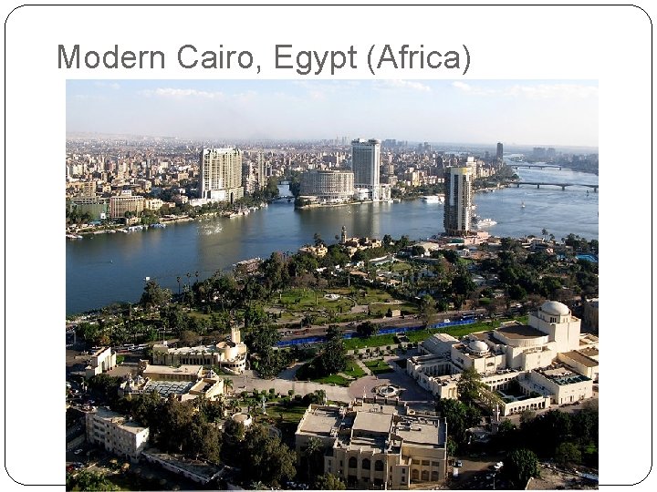Modern Cairo, Egypt (Africa) 
