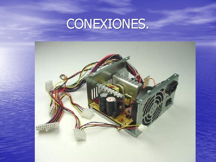 CONEXIONES. 