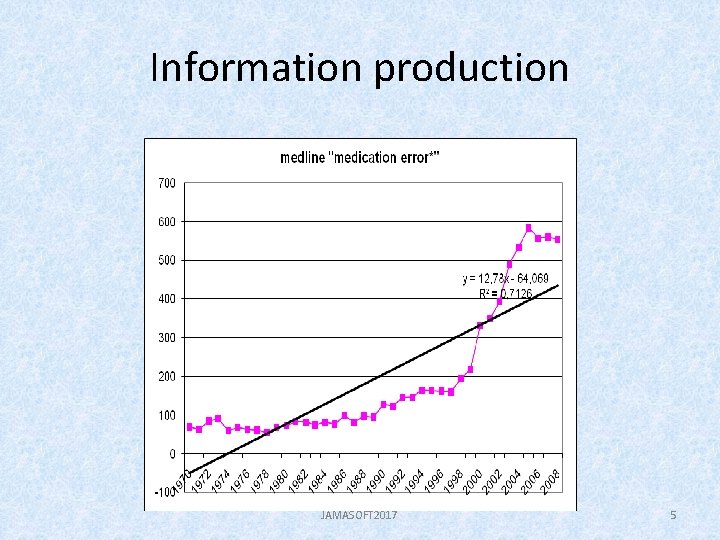 Information production JAMASOFT 2017 5 