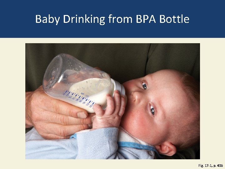 Baby Drinking from BPA Bottle Fig. 17 -1, p. 436 