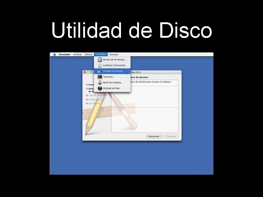 Utilidad de Disco 