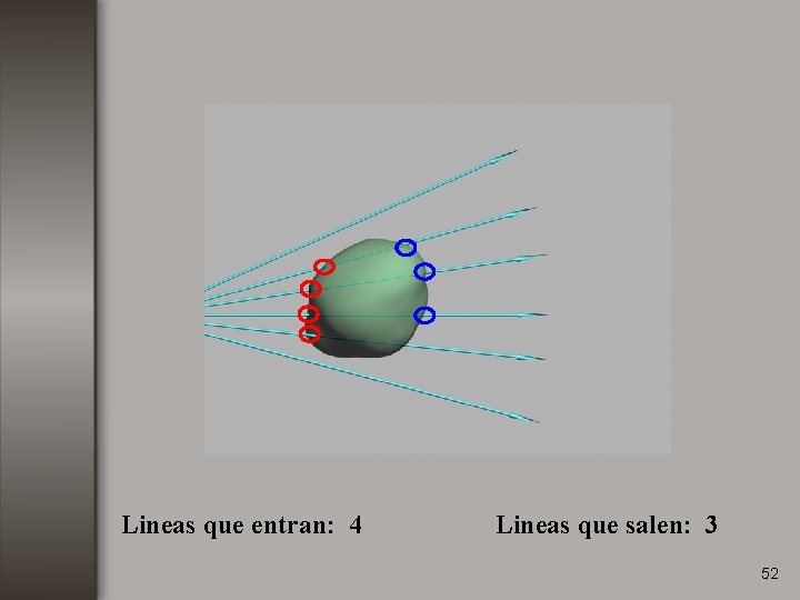 Lineas que entran: 4 Lineas que salen: 3 52 