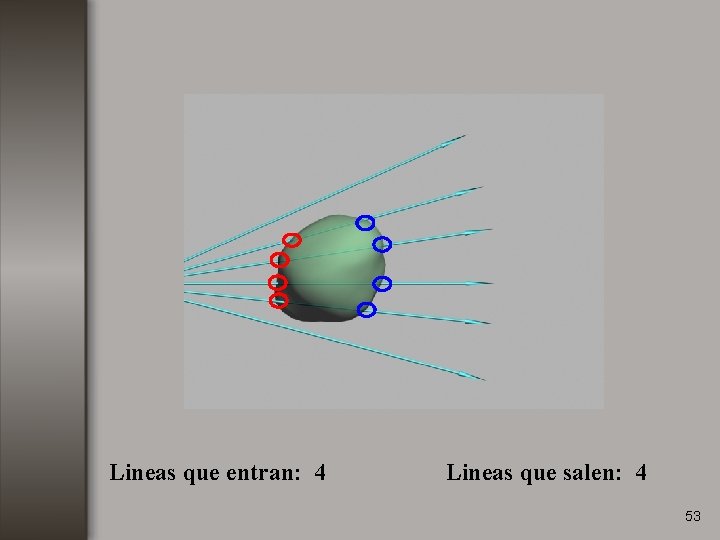 Lineas que entran: 4 Lineas que salen: 4 53 