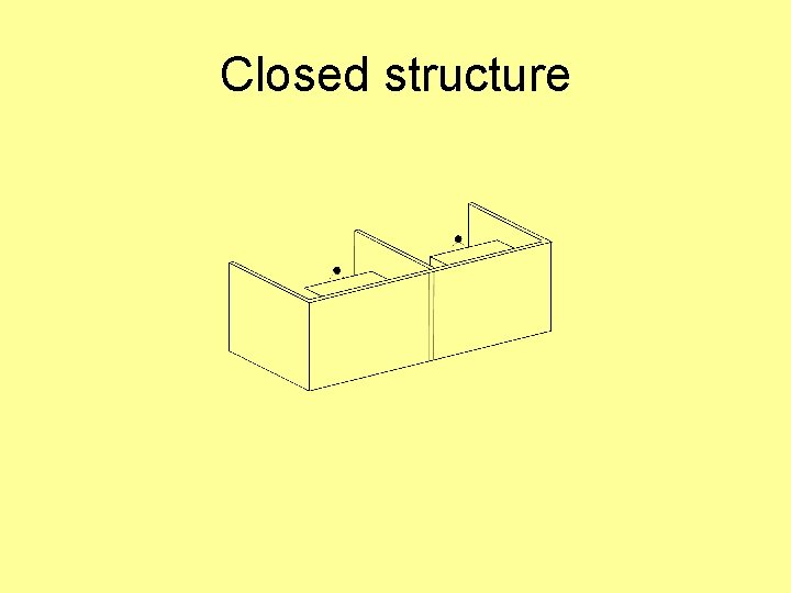 Closed structure 