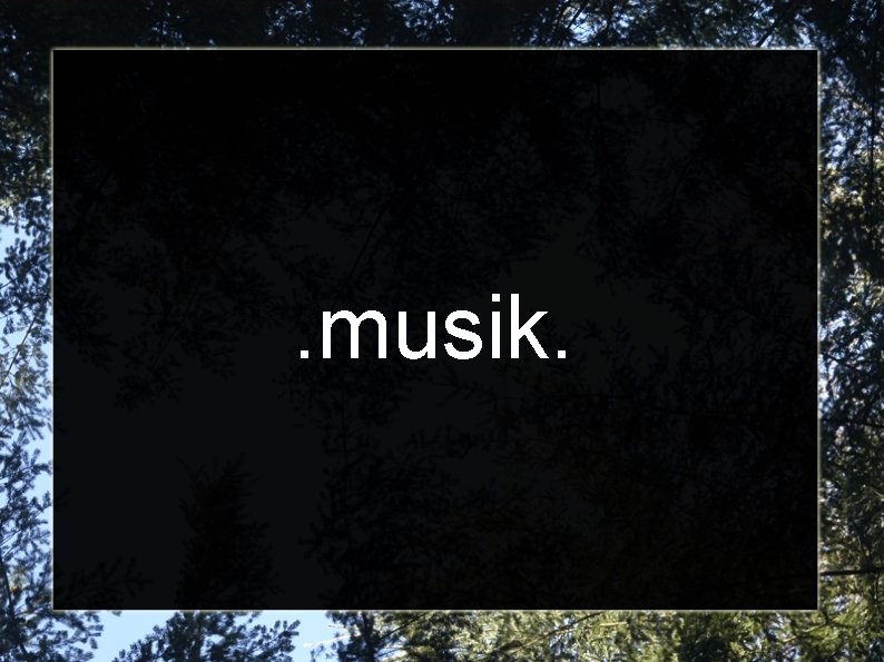 . musik. 