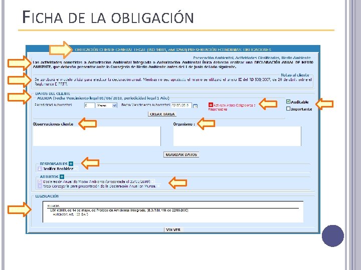 FICHA DE LA OBLIGACIÓN 