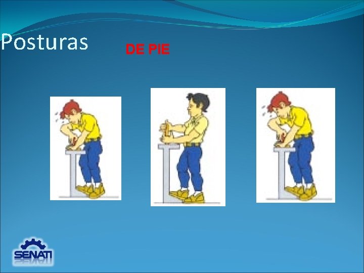 Posturas DE PIE Posturas DE PIE